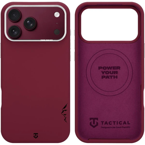 Tactical MagForce Velvet Smoothie 2.0 Kryt pre Apple iPhone 17 Pro Max/18 Pro Max Burgundy - Puzdra - Obrázok 43f0e6446b6a420d9891408e1e417167