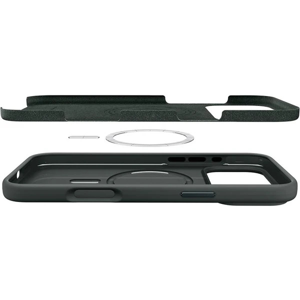 Spigen Silicone Fit MagSafe kryt iPhone 17 Pro abyss green - Puzdra - Obrázok 43f60d9a053a4bc39e779cbb00e8f7ec