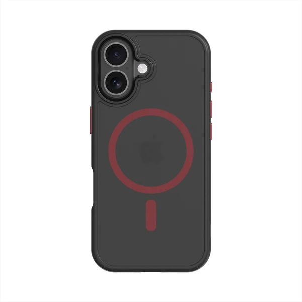 Tactical MagForce Hyperstealth 2.0 kryt iPhone 17 Black/Red - Puzdra - Obrázok 440363652c9b42099b8c946495620cef