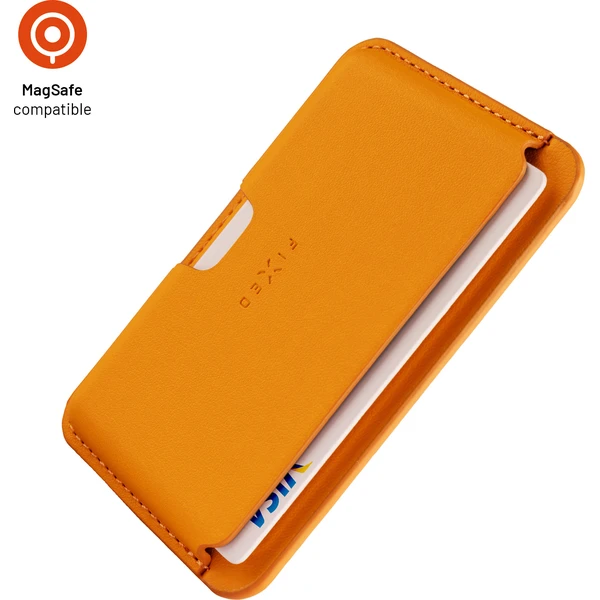 FIXED MagWallet Slim MagSafe peňaženka oranžová - Peňaženky - Hlavný obrázok