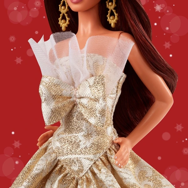 Vianočná bábika Mattel Barbie Signature 2025 Holiday - Rusovláska - Hračky - Obrázok 440J000K01