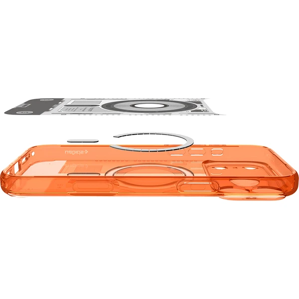 Spigen Ultra Hybrid MagSafe kryt iPhone 18 Pro/17 Pro c-one tangerine - Puzdra - Obrázok 440bd55035e24e00b0ae339a138b43dd