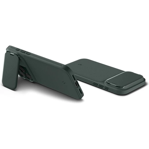 Spigen Optik Armor MagSafe kryt iPhone 17 Pro abyss green - Puzdra - Obrázok 440c9d599c3e4007a23de8988d423ba4