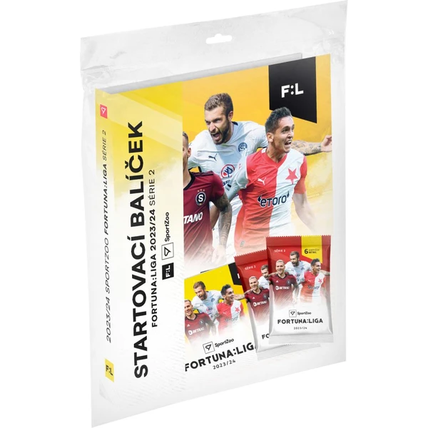 Futbalové karty SportZoo Starter pack FORTUNA: liga 2023/24 - 2. séria - Futbalové karty - Hlavný obrázok