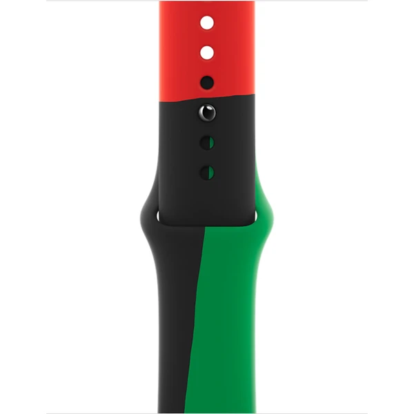 Apple Watch 41/40/38mm športový remienok Black Unity S/M - Remienky - Obrázok 4429000601
