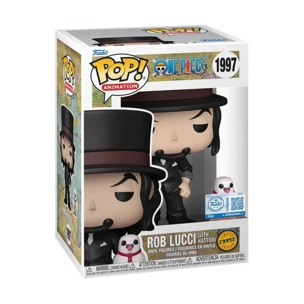 Funko POP! #1997 Animation: One Piece - Rob Lucci with Hattori 10 cm (šanca na Chase) - Funko POP! - Obrázok 442K000K01