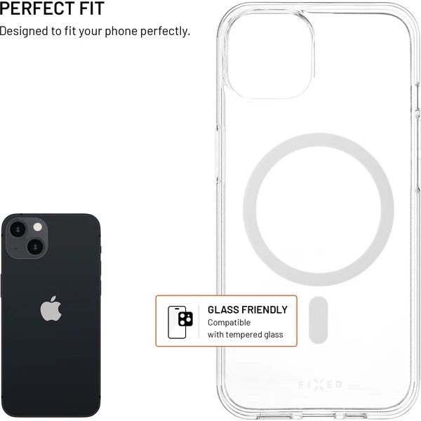 TPU gélový kryt FIXED MagStory AntiUV s podporou MagSafe pre Apple iPhone 13, číry - Puzdra - Obrázok 442a79c0f06743dabd04cd13e7937b7f