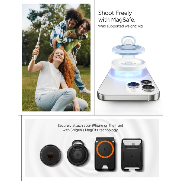 Spigen MagSafe Tripod Selfie tyč béžová - Držiaky - Obrázok 442fae9eff574176af607b9e85d6549f