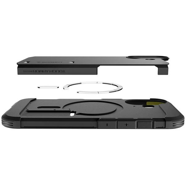 Spigen Tough Armor T MagSafe kryt iPhone 17 black - Puzdra - Obrázok 442fe45948e447cea731f5dcd4636719