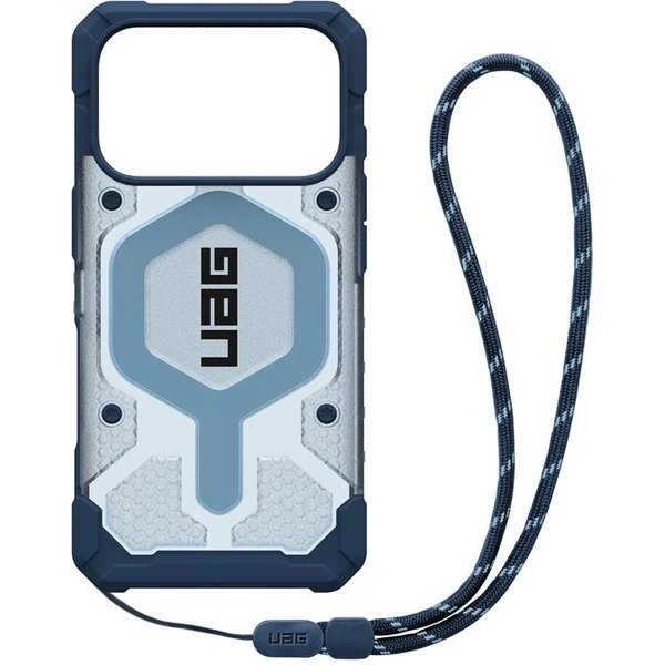 UAG Pathfinder Clear Magsafe kryt iPhone 17 Pro modrý - Puzdra - Obrázok 443011866597494f99841c5b45cf9cbb