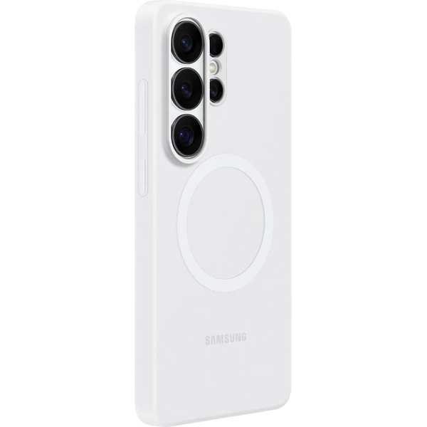 Samsung Silikónový obal s MagSafe kryt Galaxy S26 Ultra biely - Puzdra - Hlavný obrázok