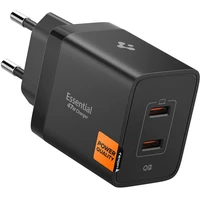 Spigen Essential 47W USB-C nabíjačka (EE472EU) čierna - Nabíjačky