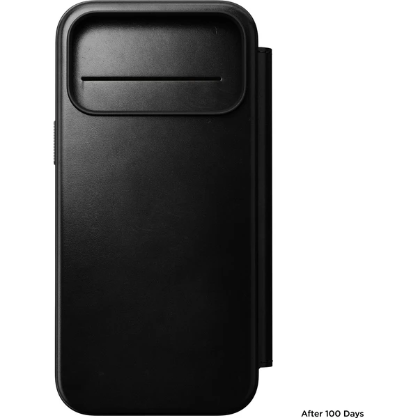 Nomad Modern Leather Folio (Horween) MagSafe kožené pouzdro iPhone 18 Pro Max Black - Puzdra - Obrázok 4478b93fc98f4d3cacdbdb631db04ed0