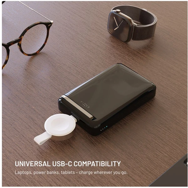 FIXED Orb 2 USB-C adaptér pre Apple Watch s rýchlonabíjaním biely - Nabíjačky - Obrázok 448e450239c54447b25a425ef929caa5