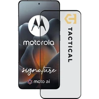 Tactical Glass Shield 5D sklo pre Motorola Signature čierne - Ochranné fólie a sklo
