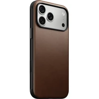 Nomad Modern Leather MagSafe kožený kryt iPhone 17 Pro Max/18 Pro Max Brown - Puzdra