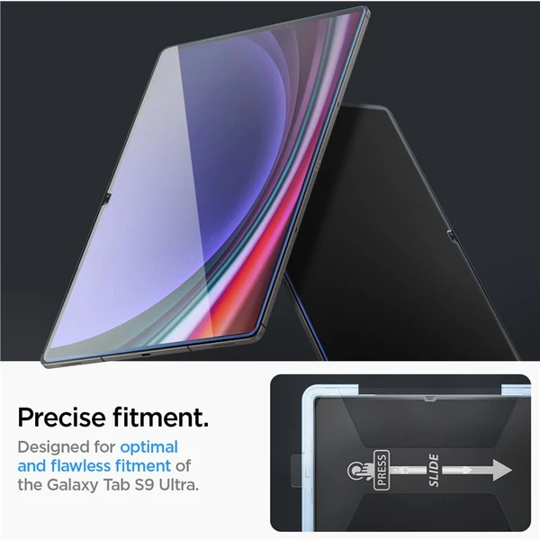 Spigen Glass tR EZ Fit 1 Pack tvrdené sklo Samsung Galaxy Tab S9 Ultra/Tab S10 Ultra - Ochranné fólie a sklo - Obrázok 44JA000601