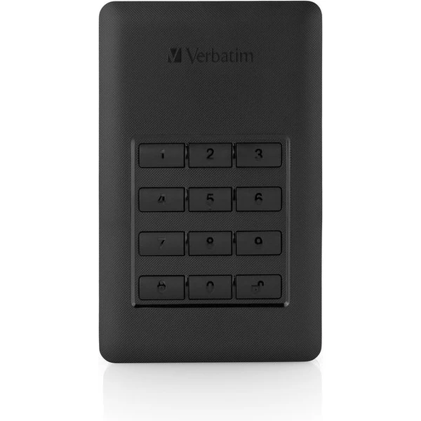 Verbatim Store 'n' Go Secure 256GB čierny - SSD - Hlavný obrázok