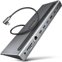 AXAGON HMC-4KX3 6v1 USB-C húb - Dokovacie stanice