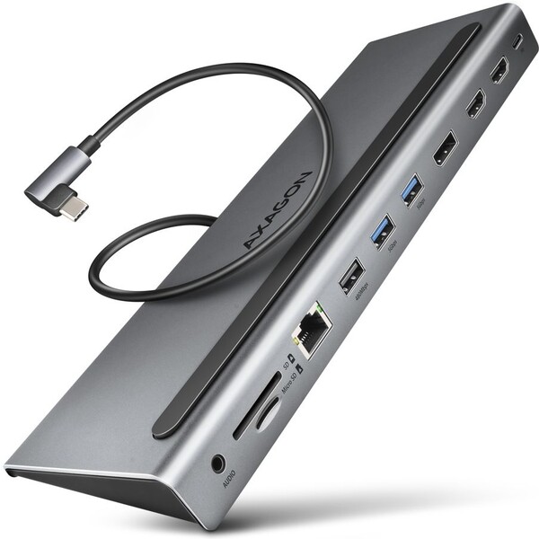 AXAGON HMC-4KX3 6v1 USB-C húb