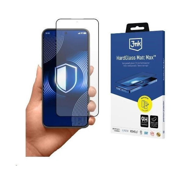 3mk HardGlass Matt Max tvrdené sklo Apple iPhone 16 Pro - Ochranné fólie a sklo - Hlavný obrázok
