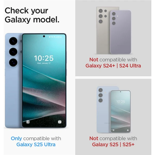 Spigen Glass TR EZ Fit HD sklo Samsung Galaxy S25 Ultra číre (2 ks) - Ochranné fólie a sklo - Obrázok 44d9a15a2e3e4610aa22bcfc3ad245e1