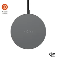 FIXED MagPad Slim Qi2.2/MagSafe bezdrátová nabíječka, 25W, vesmírně šedá - Nabíjačky