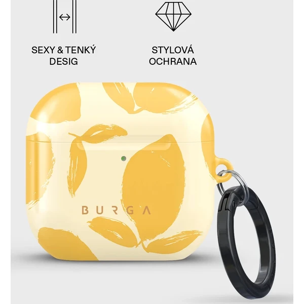 Burga puzdro pre Airpods 4 Lemon Tart - Puzdra - Obrázok 452bd67f91a4497ca18b321e43db83f3