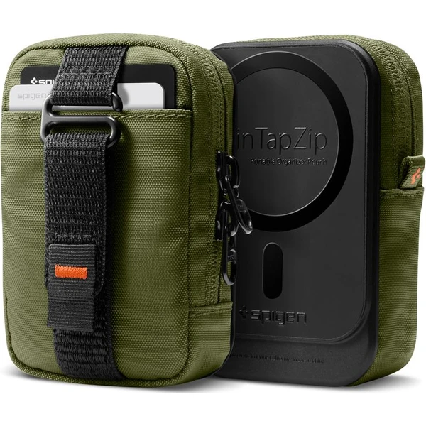 Spigen Portable Organizer Pouch TintapZip MagSafe organizér olivovo zelený - Organizéry - Obrázok 4534ef1e7f4949378afb58166f52cf3f