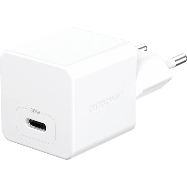 PanzerGlass® empower nabíjačka Turbo GaN (30 W) 1x USB-C, biela - Nabíjačky - Hlavný obrázok