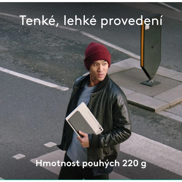 Logitech Keys to go 2 bezdrôtová US klávesnica grafitová - Klávesnice - Obrázok 4545000J01