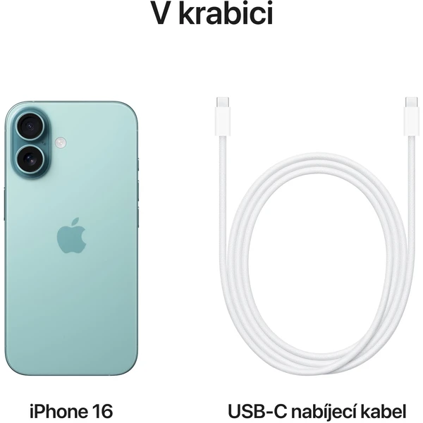 Apple iPhone 16 256GB modrozelený (Kategória A) - Mobilné telefóny - Obrázok 454a674cd76449fc81c14147fa725427