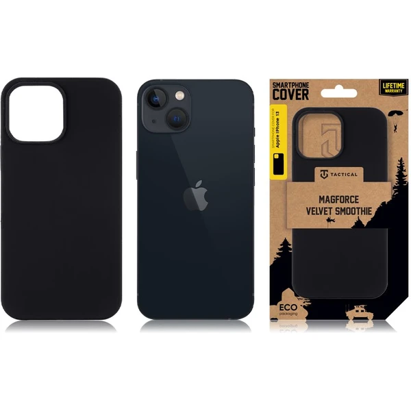 Tactical MagForce Velvet Smoothie Kryt pre Apple iPhone 13 Asphalt - Puzdra - Obrázok 455408681ca84b70885e32be74b87302