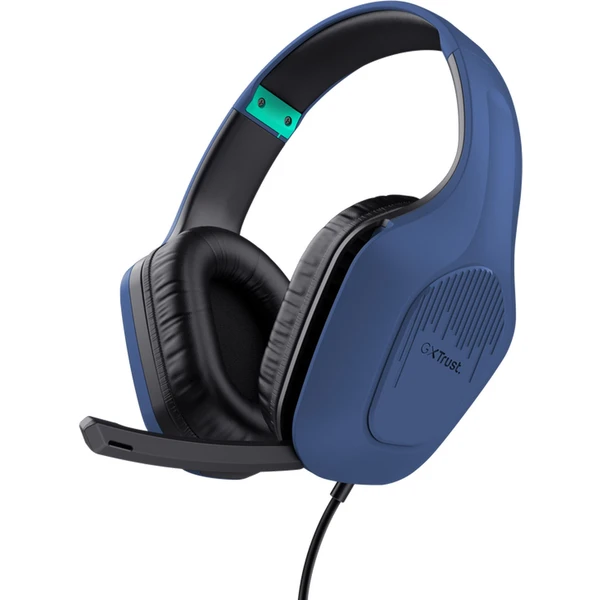 Trust GXT415 Zirox herné slúchadlá modrá - Slúchadlá - Hlavný obrázok
