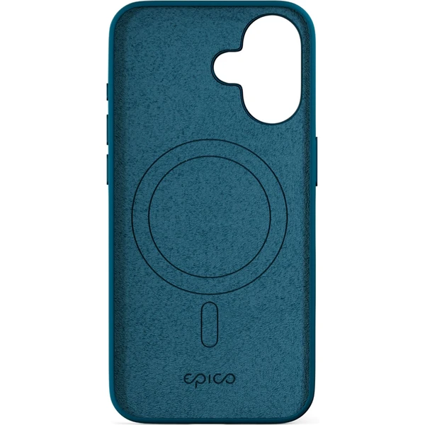 Epico Mag+ Silicone kryt pre iPhone 16 Plus petrolejová modrá - Puzdra - Obrázok 456C000L01
