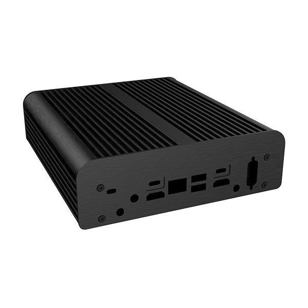 Akasa Newton TN, fanless case, čierna - Počítačové skrine - Hlavný obrázok