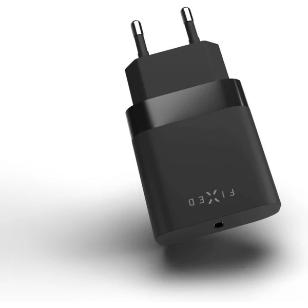 FIXED nabíjačka s USB-C výstupom a podporou PD 20W čierna - Nabíjačky - Obrázok 457d501d234a44e6a90136901eeb30f1