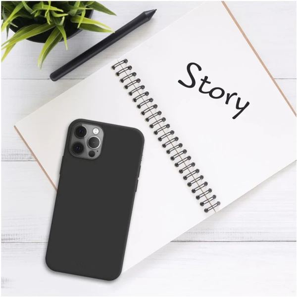 FIXED Story silikónový kryt Samsung Galaxy S25 Ultra čierny - Puzdra - Obrázok 4582536f76644d7b872a1cb5c95ad010