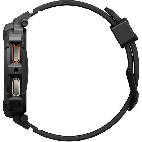 Spigen Rugged Armor Pre kryt s remienkom Galaxy Watch8 (44mm) matne čierny - Puzdra - Obrázok 45868e90c7a246d9838074855495040a