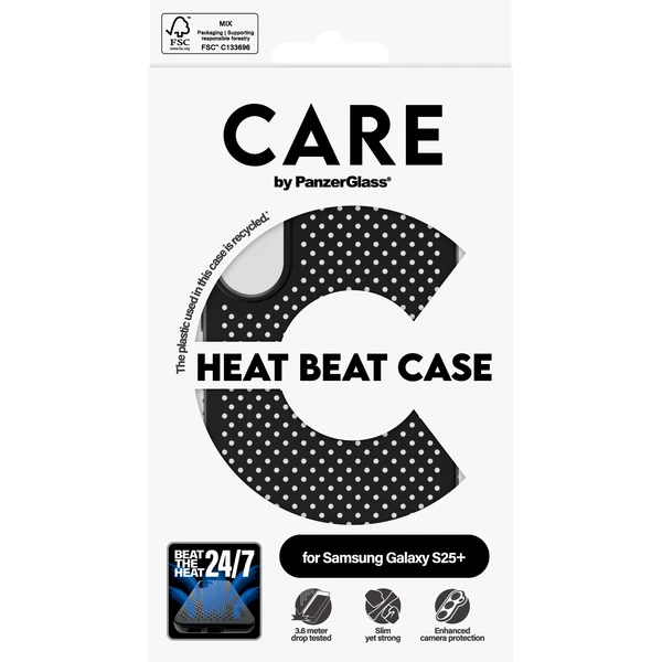 PanzerGlass® CARE kryt Samsung Galaxy S25+ Heat Beat - Puzdra - Obrázok 45FC000J01