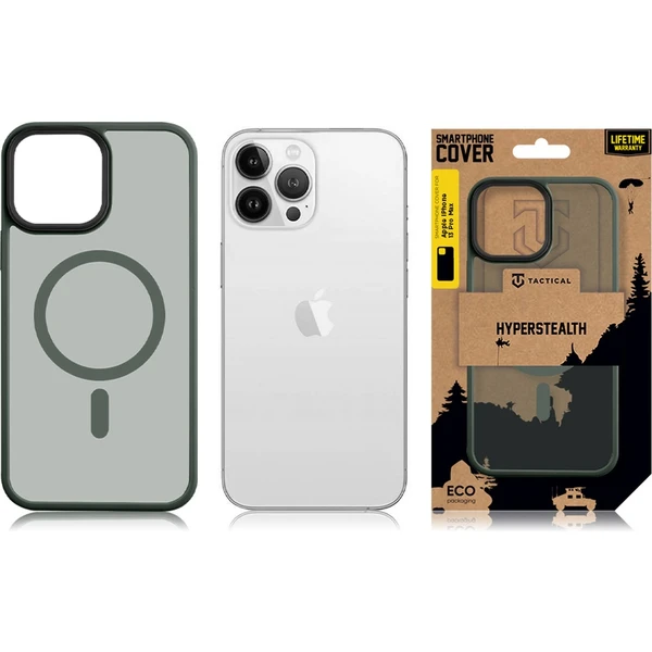 Tactical MagForce Hyperstealth kryt iPhone 13 Pro Max Forest Green - Puzdra - Obrázok 45G1000701
