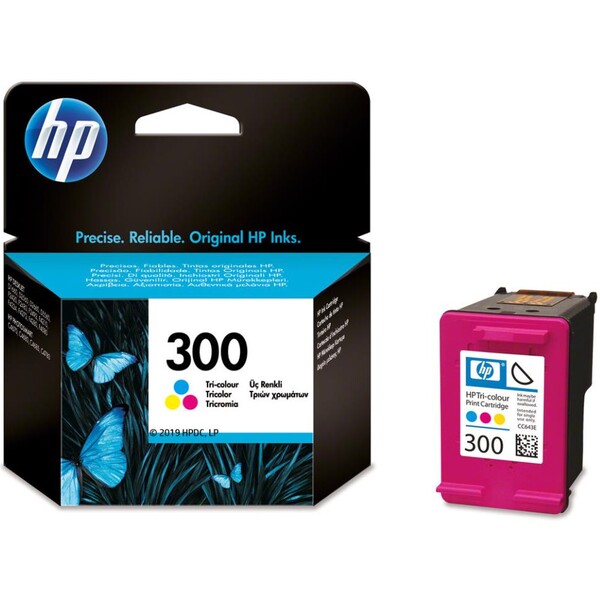 HP CC643EE č. 300 Viacfarebná originálna
