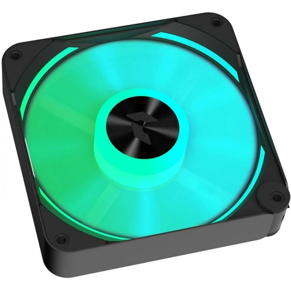 APNX FP2-120 PWM ARGB ventilátor 120mm čierny - Ventilátory pre PC - Obrázok 45TD000L01
