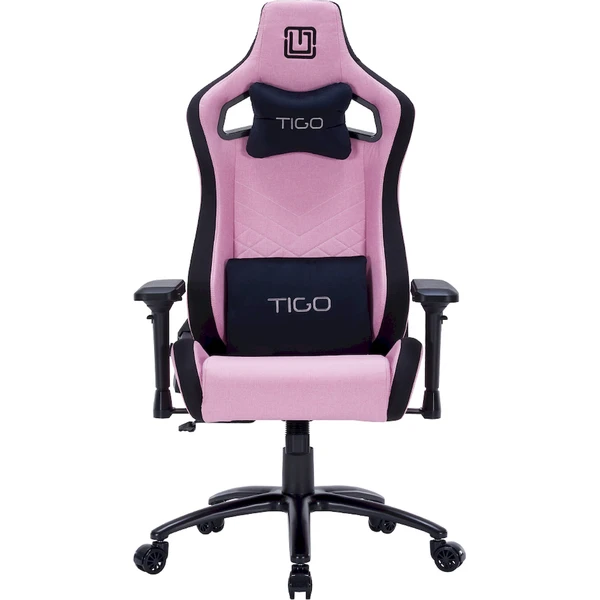 TIGO Witch herná stolička ružová/čierna - Stoličky - Hlavný obrázok