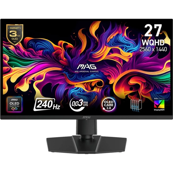 MSI MAG 273QP QD-OLED X24 herný monitor 26,5" - Monitory - Hlavný obrázok