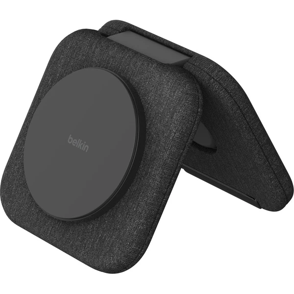 Belkin BOOST CHARGE™ PRE Qi2 15W 2v1 Bezdrôtová MagSafe cestovná podložka pre iPhone/Apple Watch/Air - Nabíjačky - Obrázok 45ZM000K01
