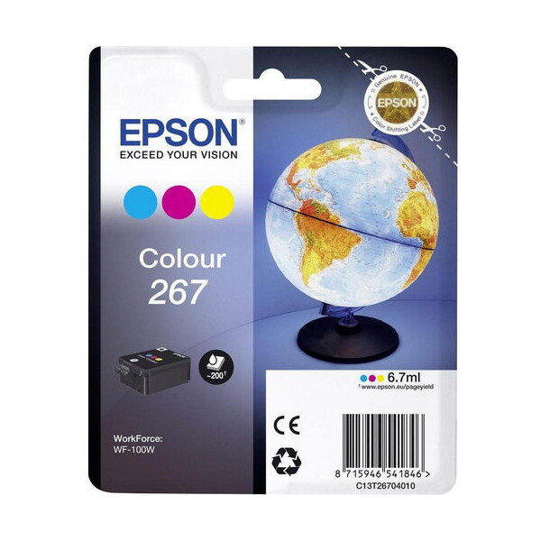 Epson 267 Globe 3farebný multipack