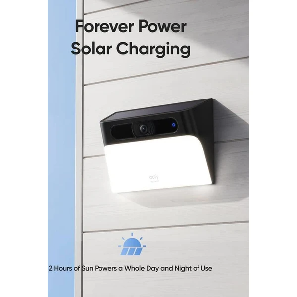 Anker eufy Solar Wall Light Cam S120 biela - IP kamery - Obrázok 45bfaae02f1249b8b0d649eab08b445e