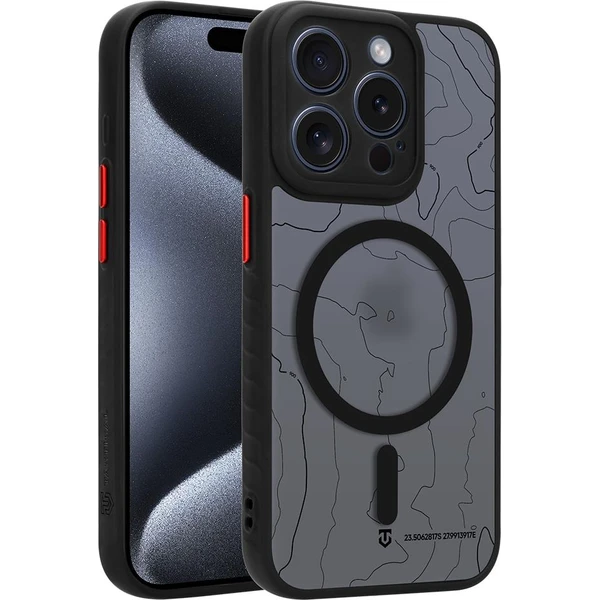Tactical MagForce Warthog Kryt pre Apple iPhone 15 Pro Asphalt - Puzdra - Obrázok 45c11d48f1cc4bcca1fb31a6d77f7dd6