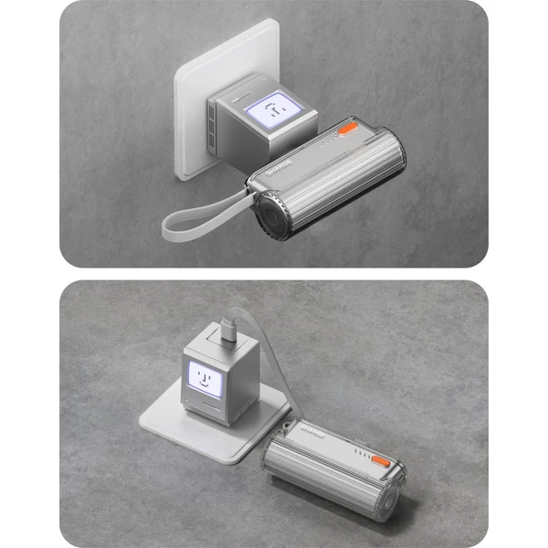 SHARGE Flow Mini 2 USB-C powerbanka (22.5 W) strieborná - Powerbanky - Obrázok 45d4aa7f47624e62b27e04784c788145